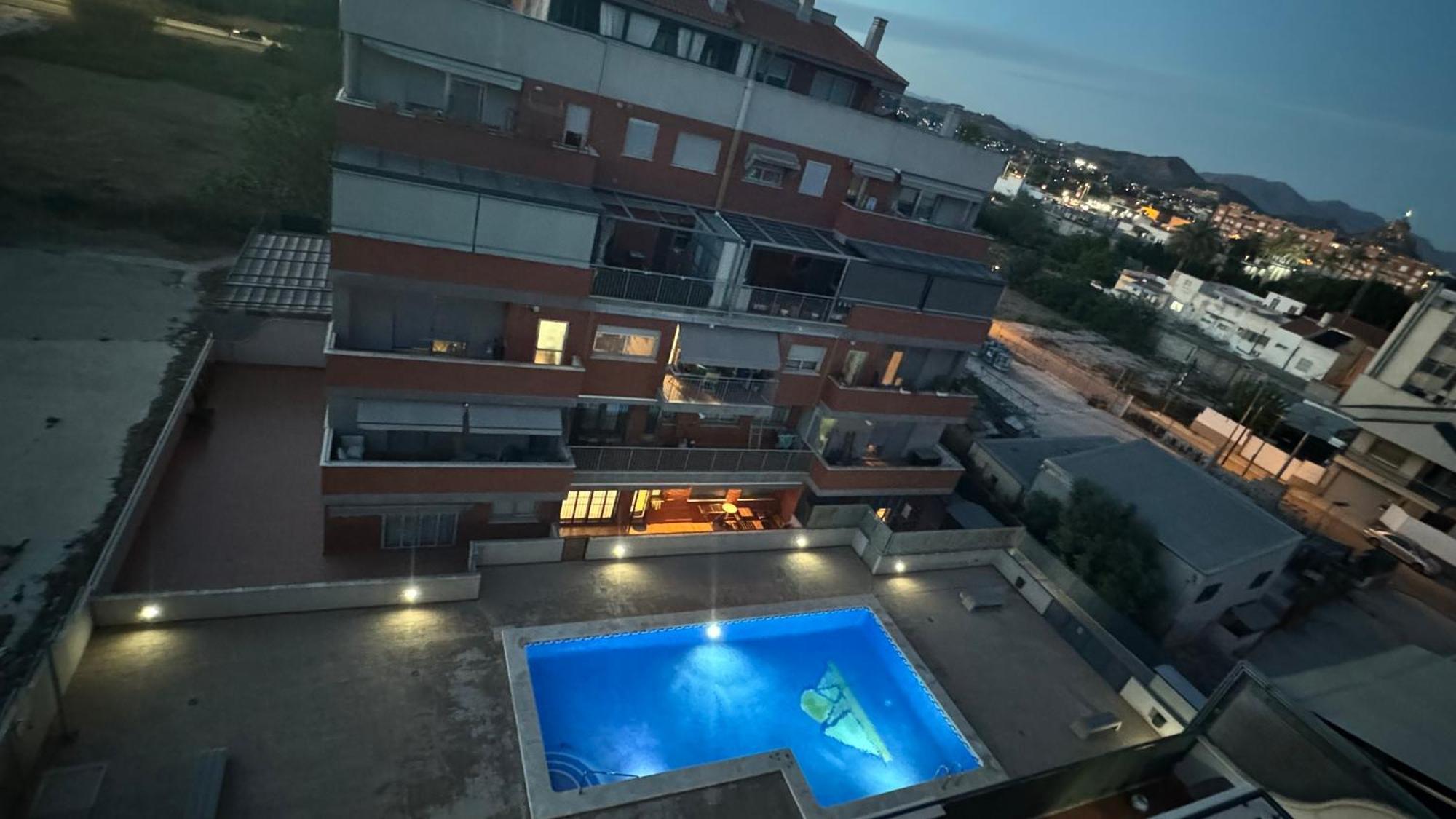 Solymar Atico Residencial Las Piramides Con Piscina Мурсия Екстериор снимка
